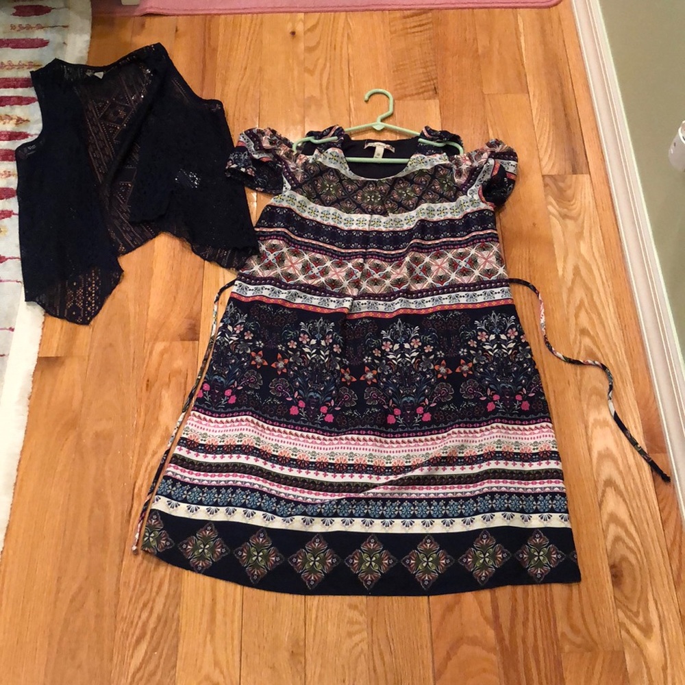 Girls size 16 Speechless dress with vest